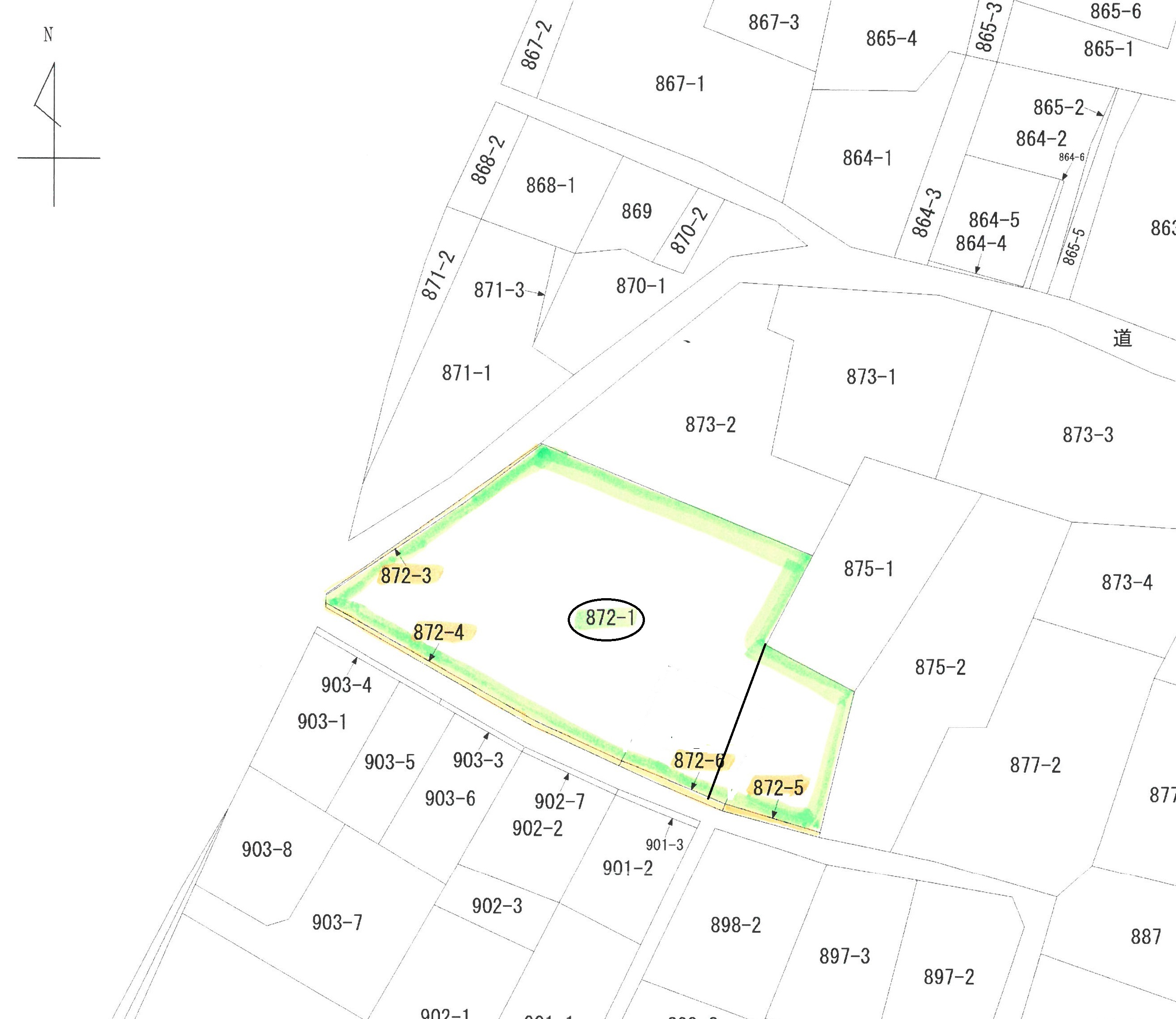 売　地　佐野市出流原町