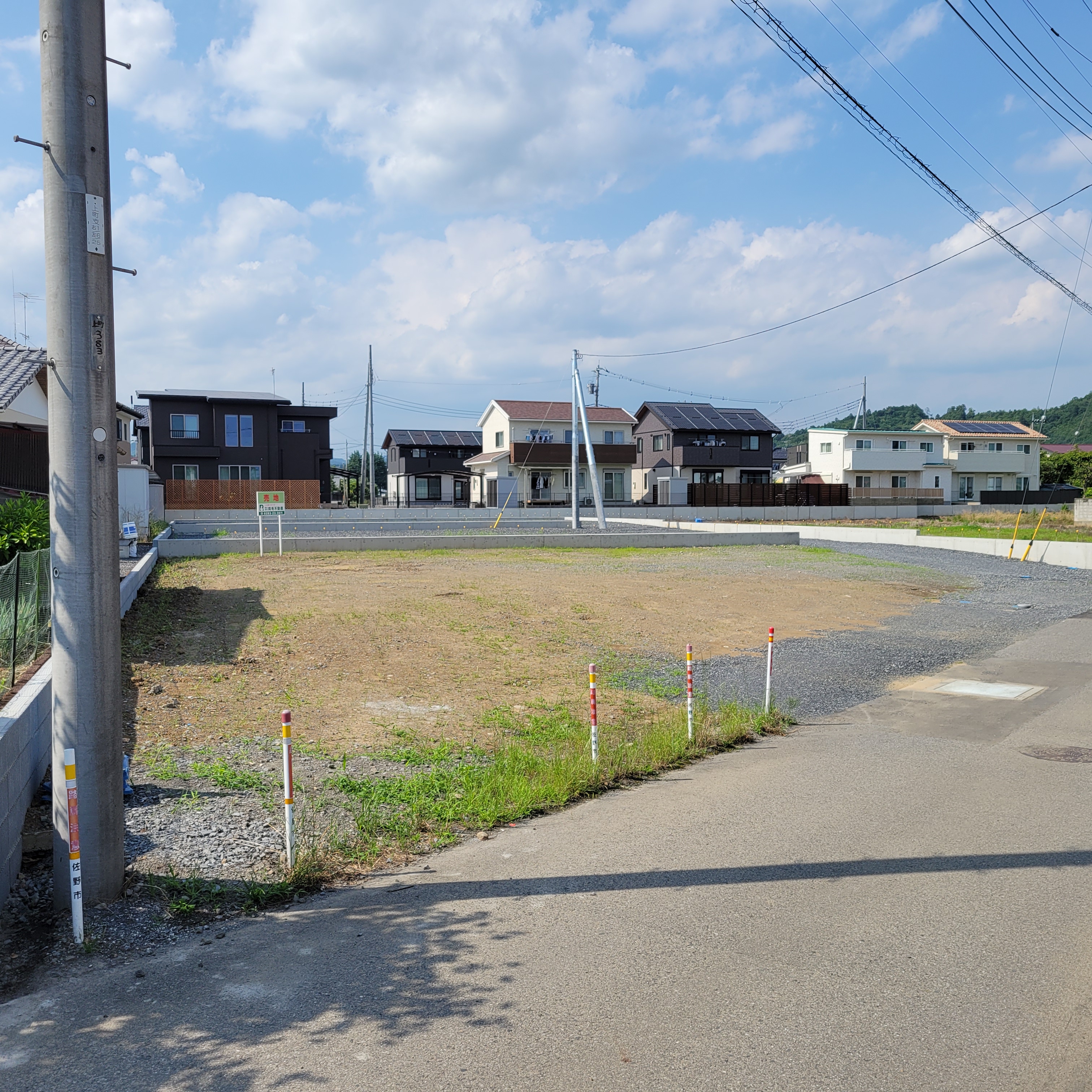 分譲地　佐野市田沼町　