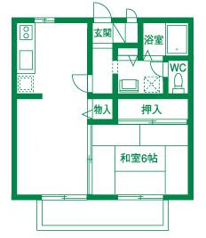 中古アパート　栃木市大平町