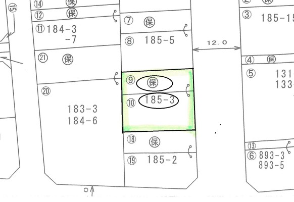 売　地　館林市新宿二丁目